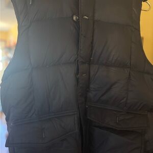 Abercrombie & Fitch Black Puffer Vest